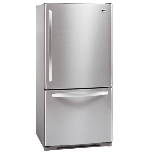 How much does a fridge with bottom freezer cost?