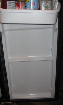 Frigidaire Refrigerator Missing Door Shelves because they have broken off