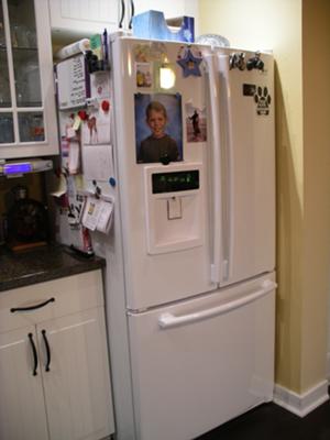 LG Refrigerator Display All 8's