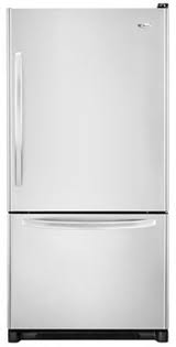 Amana ABR2227FES Stainless Steel Bottom Freezer Refrigerator