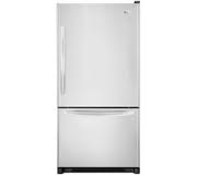 Amana ABR2527FES Stainless Steel Bottom Freezer Refrigerator