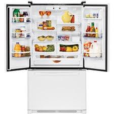 Amana AFD2535DEW French Door Refrigerator