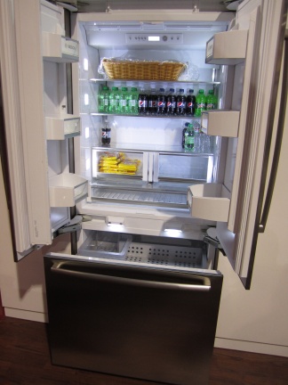 Bosch 800 Series Refrigerator Open