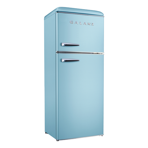 Galanze Top Freezer GLR10TRDEFR - blue