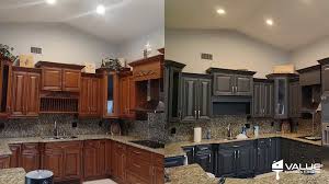 Kitchen Cabinets Before and After 2