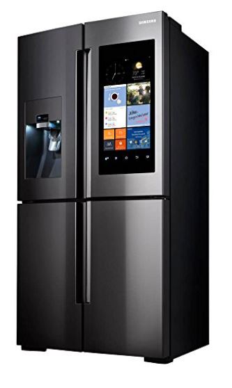 Samsung Family Hub Refrigerator Stainless Steel French Door RF22K9581S