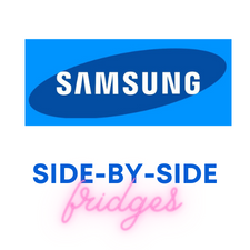 Samsung Side by Side Fridges