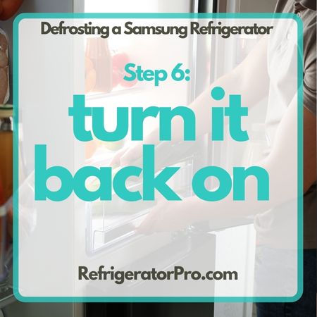 Step 6 - Turn it back on