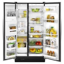 Whirlpool Side by Side Refrigerator ED5FVAXWL