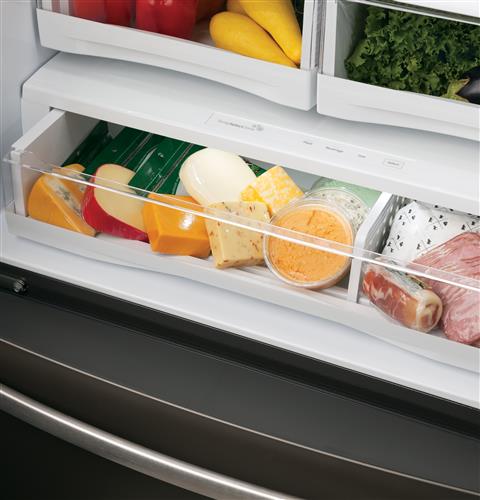 GE Profile Series Refrigerators - Full Width Drawer Feature