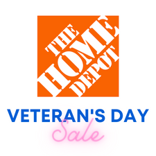 Home Depot Veteran's Day Sale