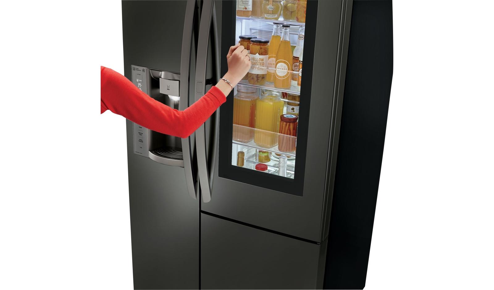 LG InstaView Refrigerator Feature