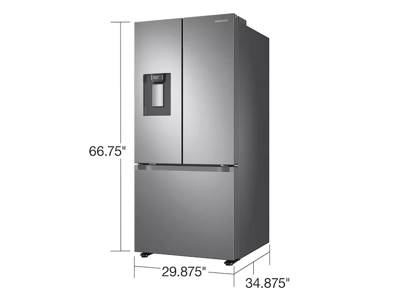 Samsung RF22A4221SR/AA with measurments