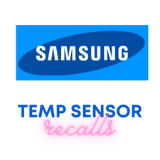 Samsung Refrigerator Temperature Sensor Recalls
