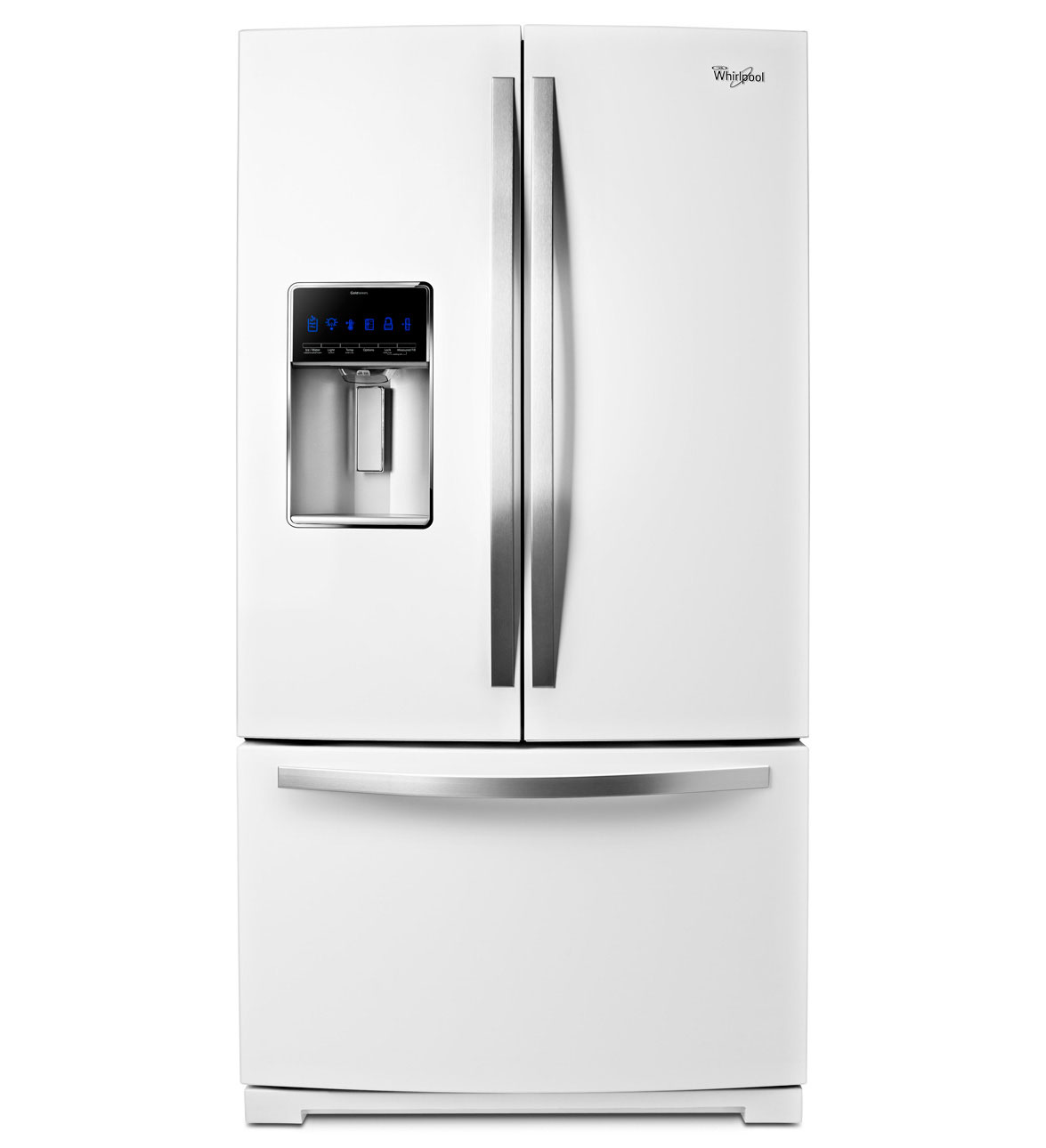 Whirlpool White Ice French Door Refrigerator