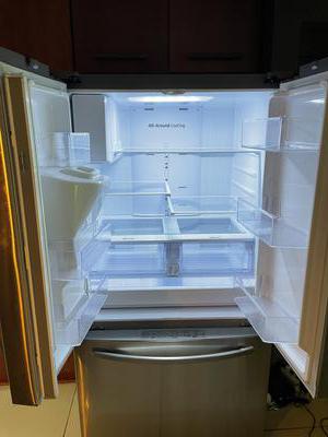 The inside of my Samsung French door refrigerator